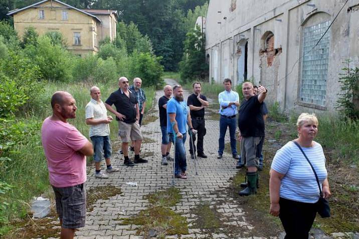 Frýdlantští zastupitelé si prohlédli areál bývalé Tiby.