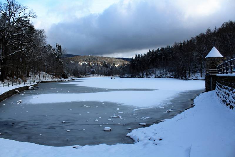 Liberecká přehrada.