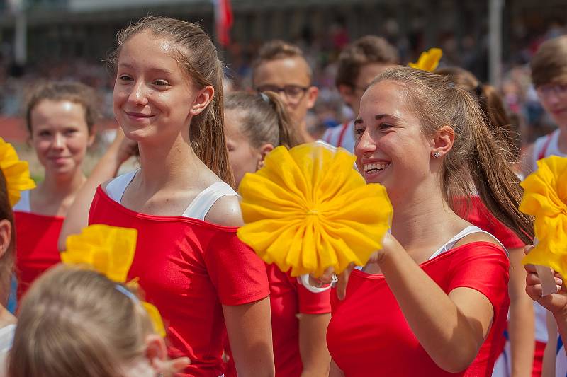 Krajský sokolský slet se konal 10. června v Turnově. Slet byl zahájen slavnostním průvodem z náměstí Českého ráje na městský stadion, kde proběhlo hromadné cvičení.