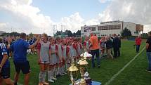 Výběr dívek Libereckého kraje skončil na celorepublikovém turnaji Kouba cup na třetím místě.