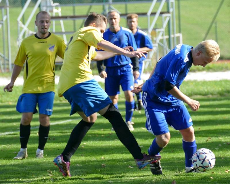 Okresní přebor: Krásná Studánka B - Krásný Les 4:3.