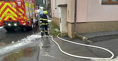 Hasiči v Libereckém kraji v pondělí 25. prosince zasahovali hlavně při čerpání vody ze zatopených objektů nebo prováděli protipovodňová opatření.