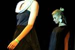 Fashion show Kafka a Bětka Dvořáková: Origami na DrinkARTu ve vratislavických Desítkách