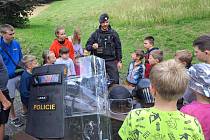 Policejní preventisté navštívili dětské tábory v Libereckém kraji.