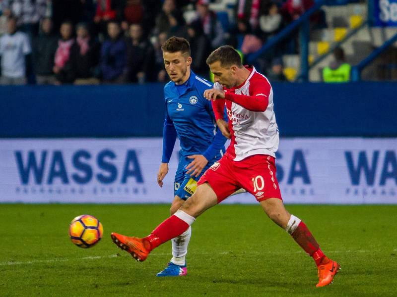 Slovan Liberec - Slavia Praha 1:1.