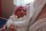 LEONTÝNA BILÁ Narodila se 16. května v liberecké porodnici mamince Lence Böhmové z Varnsdorfu. Vážila 3,93 kg a měřila 52 cm.
