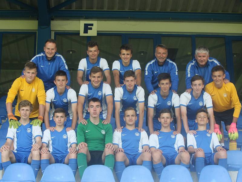 Žáci U15 Slovanu Liberec