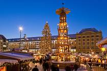 DRÁŽĎANY. Jde o nejstarší adventní trhy v Německu. První se konaly už v roce 1434.