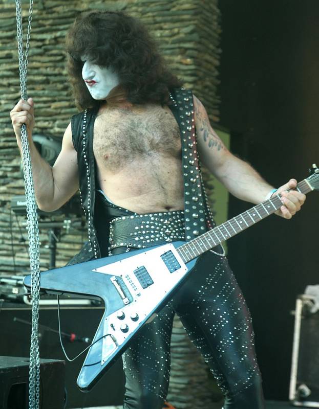 Kiss Forever Band na Woodstocku nad Nisou 2012.