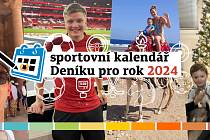 Sportovní kalendář Deníku v Libereckém kraji pro rok 2024.
