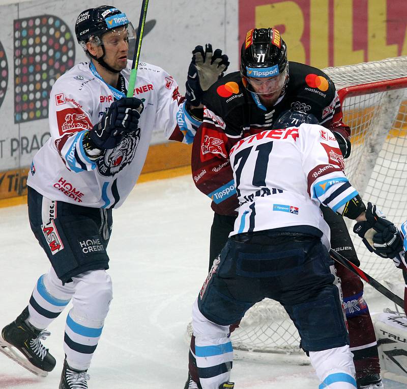 semifinále play off Tipsport extraligy HC Sparta - Bílí tygři Liberec 1:5.