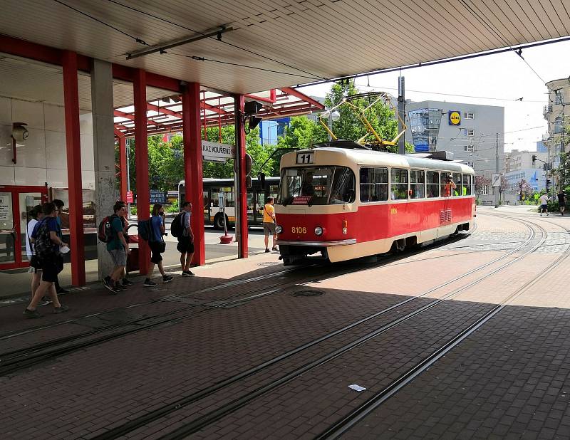 Představení německých tramvají a jízdy historických vozidel v Liberci.