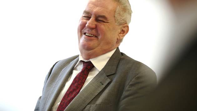 Prezident Miloš Zeman.