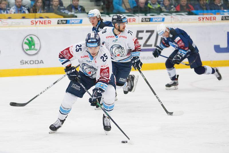 37. kolo hokejové extraligy mezi Bílí Tygři Liberec a HC Škoda Plzeň