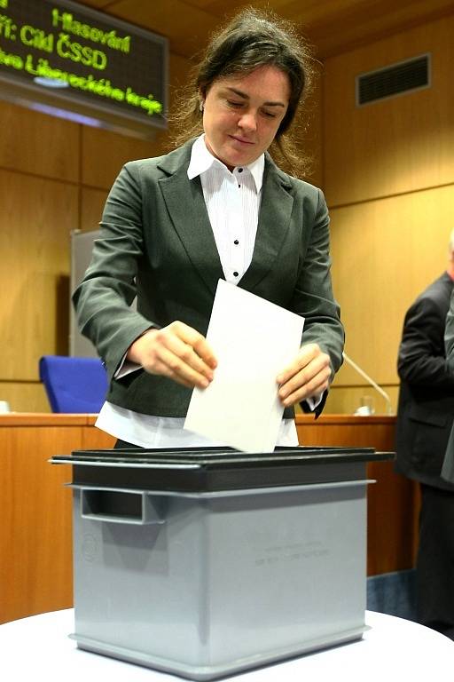 Ustavující zastupitelstvo Libereckého kraje. Zuzana Kocumová (ZpLK).