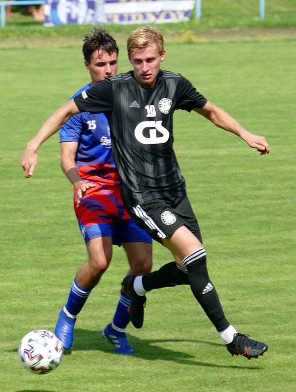 Frýdlant - Turnov, zápas krajského přeboru vyhráli hosté 5:1. 