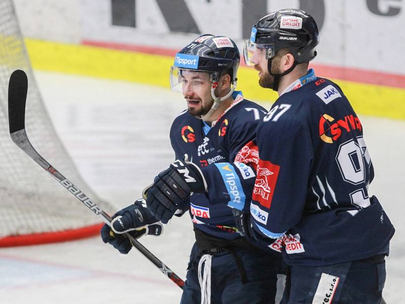 HC Škoda Plzeň - Bílí Tygři Liberec 6:3. 