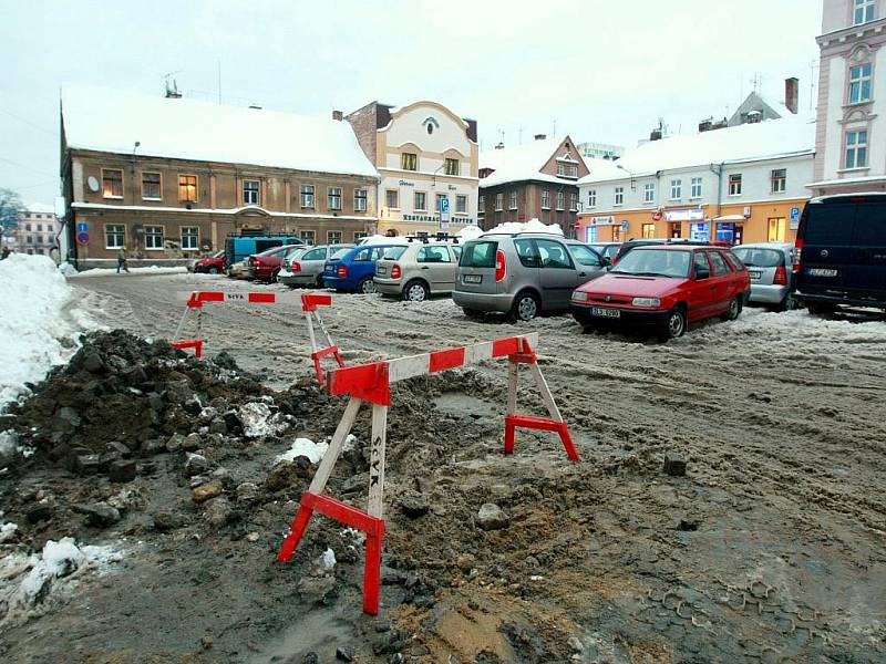 Nerudovo náměstí v Liberci.