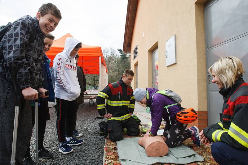 Akce Preventivní vlak na nádraží ve Frýdlantě