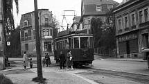 Fotografie z knihy Svět tramvají Erwina Cettinea.