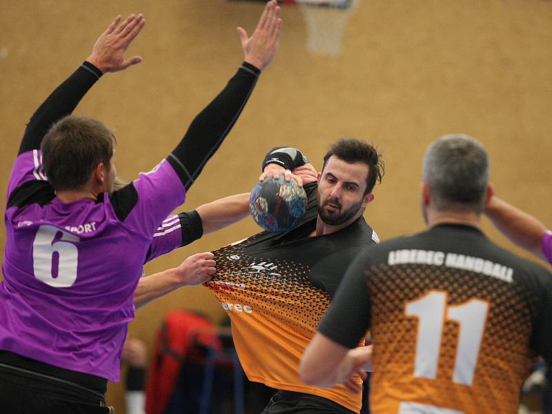 Házenkáři Liberec Handball remizovali ve II. lize s Mladou Boleslaví 24:24.