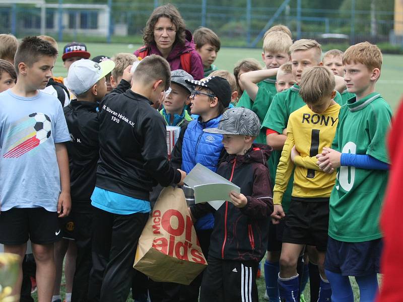 Dvě kategorie žáků ze základních škol Libereckého kraje bojovalo o titul krajského mistra v malém fotbale, který pořádal McDonald. Šlo o 21. ročník McDonald´s Cupu.