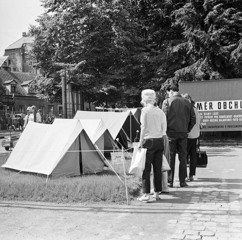 Jaké byly Liberecké výstavní trhy v roce 1963.