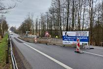 V pondělí 20. března zahájilo Ředitelství silnic a dálnic (ŘSD) opravu mostu přes Kněžický potok na silnici I/13 u Jablonného v Podještědí.