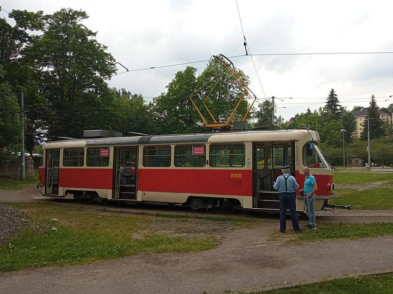 Historické tramvaje vyrazily do provozu.