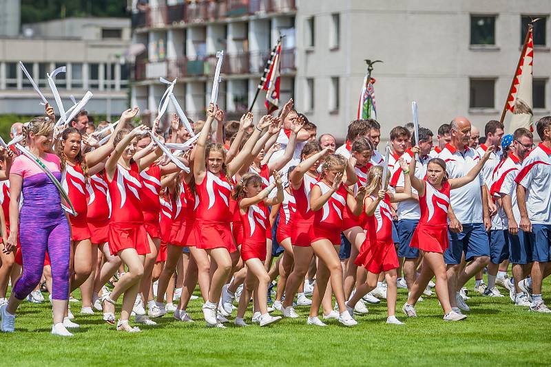 Krajský sokolský slet se konal 10. června v Turnově. Slet byl zahájen slavnostním průvodem z náměstí Českého ráje na městský stadion, kde proběhlo hromadné cvičení.