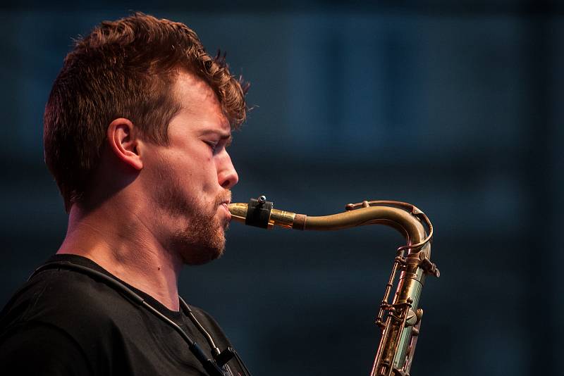 Elmhurst College Jazz Band (USA) vystoupili 12. července v rámci Bohemia Jazz Festu v Liberci.