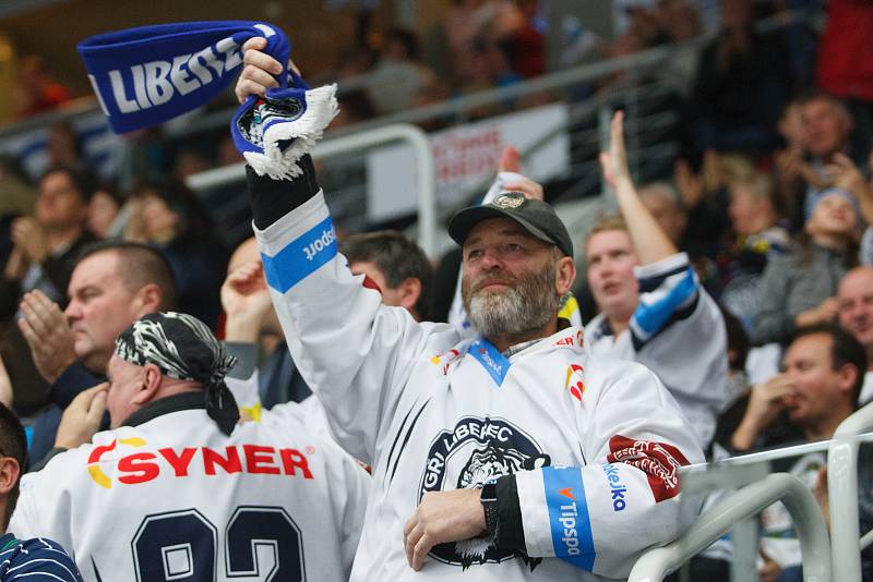 20. kolo extraligy ledního hokeje mezi HC Bílí Tygři Liberec a HC Rytíři Kladno.