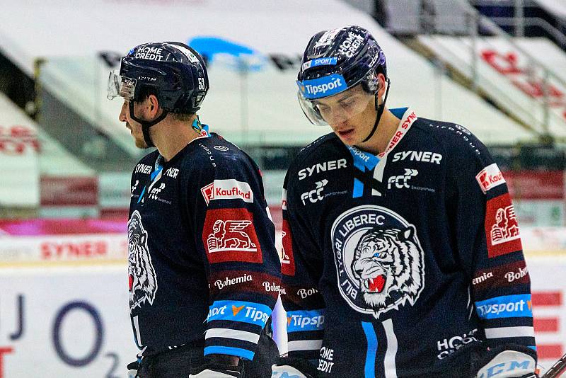 3. zápas finále Bílí Tygři Liberec – HC Oceláři Třinec