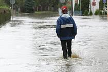 Povodně na Liberecku. Ilustrační foto