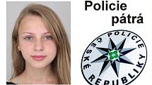 Kristýna Casková, po které pátrá policie.