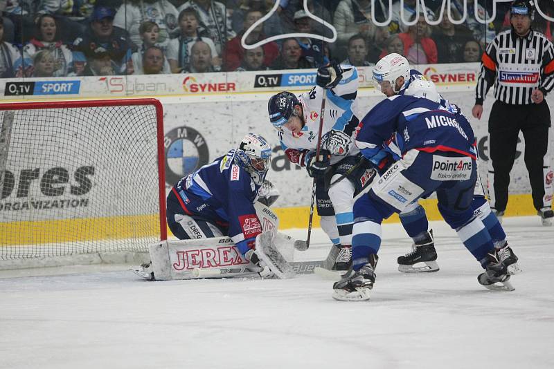 5. zápas semifinále hokejové extraligy mezi HC Bílí Tygři Liberec vs HC Kometa Brno