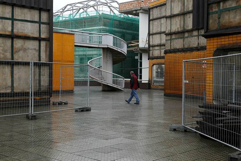 Liberec, obchodní dům Ještěd Tesco, 2008.