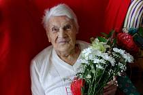 Marie Jermanová oslavila 3. července své 101. narozeniny.