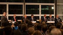 Předvolební debata s kandidáty na prezidenta republiky proběhla 16. listopadu v Krajské vědecké knihovně v Liberci za účasti všech kandidátů kromě současného prezidenta Miloše Zemana.