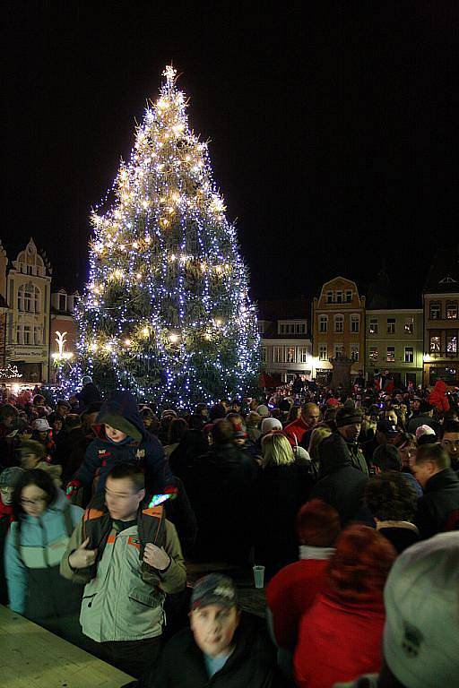 Vánoční strom v České Lípě