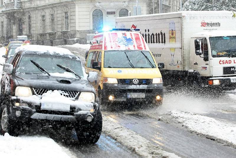 Čtvrteční situace v Liberci.