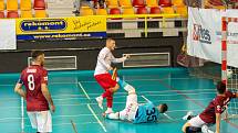 Futsal, I. liga: Liberec - Sparta Praha 2:2 (2:1).