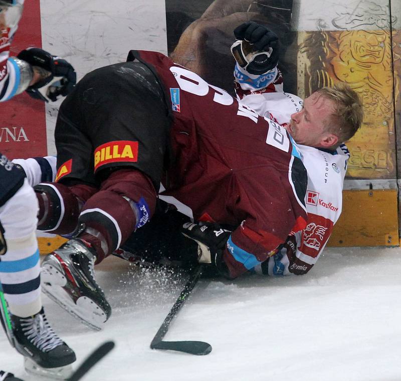 semifinále play off Tipsport extraligy HC Sparta - Bílí tygři Liberec 1:5.