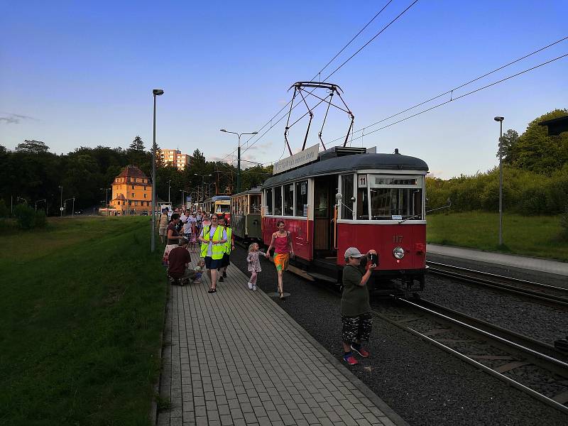 Konec metrovky v Čechách.