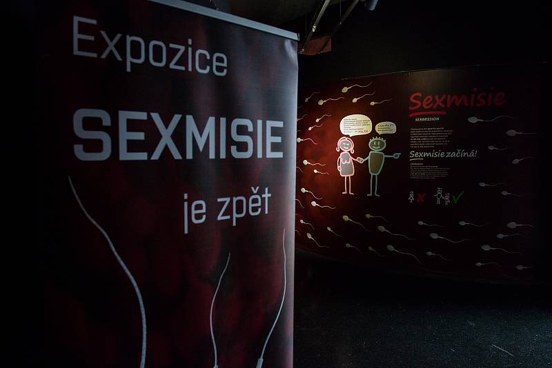 Obnovené expozice Sexmise v Science centru iQlandia v Liberci na snímku z 8. února.