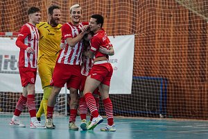 Futsalisté FTZS Liberec zvítězili v posledním kole na půdě Hellasu Brno 4:1. Ilustrační foto.