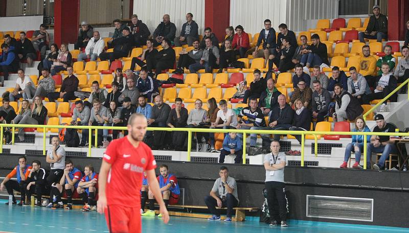 Mistrovská Chrudim porazila ve VARTA futsal lize domácí Zlej sen Liberec 12:1.