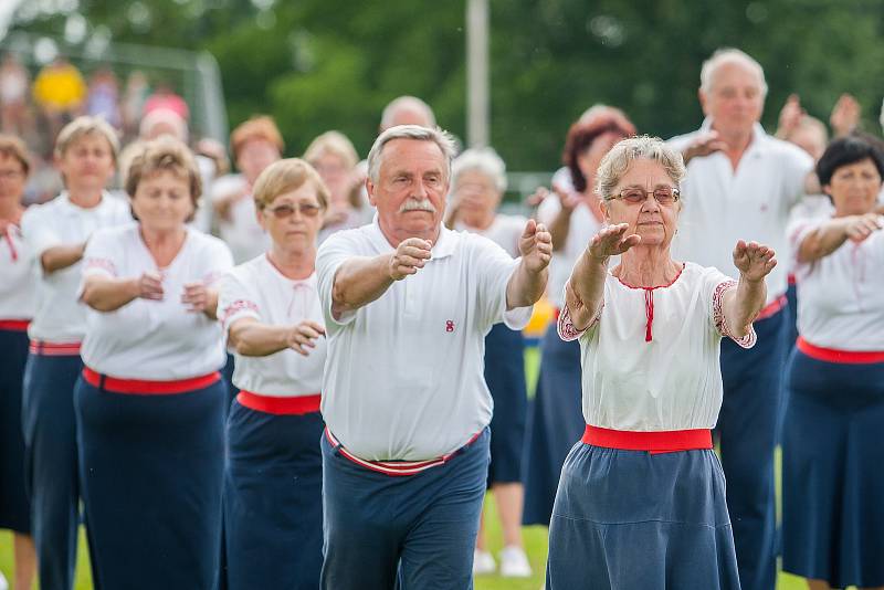 Krajský sokolský slet se konal 10. června v Turnově. Slet byl zahájen slavnostním průvodem z náměstí Českého ráje na městský stadion, kde proběhlo hromadné cvičení.