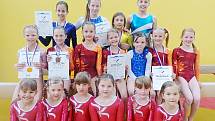 SPORTOVNÍ GYMNASTKY z SG Liberec.