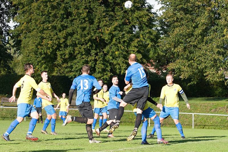 Okresní přebor: Osečná - Krásná Studánka B 5:2.